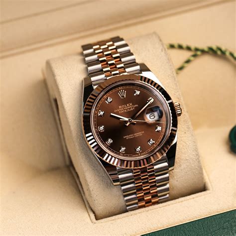 rolex chocolate watch|rolex datejust 126331.